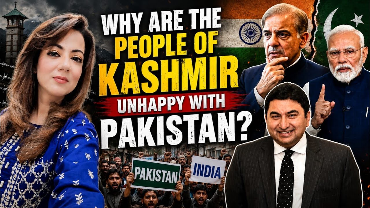 Why are the people of #Kashmir unhappy with #Pakistan? #India #ArzooKazmi #QamarCheema 