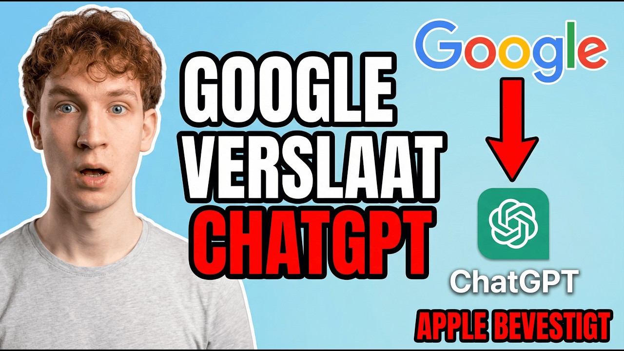 AI NIEUWS: Google VERNIETIGT ChatGPT - Apple Bevestigt Het