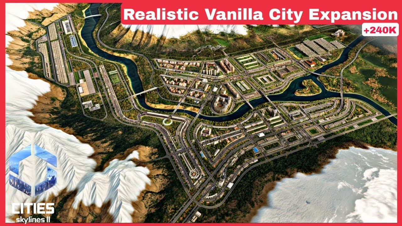 Perfect City Expansion in Cities: Skylines 2 - No Mods, Full Details EP-2