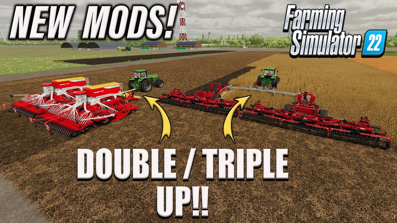 TANDEM ATTACHERS, MODERN PIGS & MUCH MORE! FS22 | NEW MODS! (Review) PS5 | 17th July 2023.
