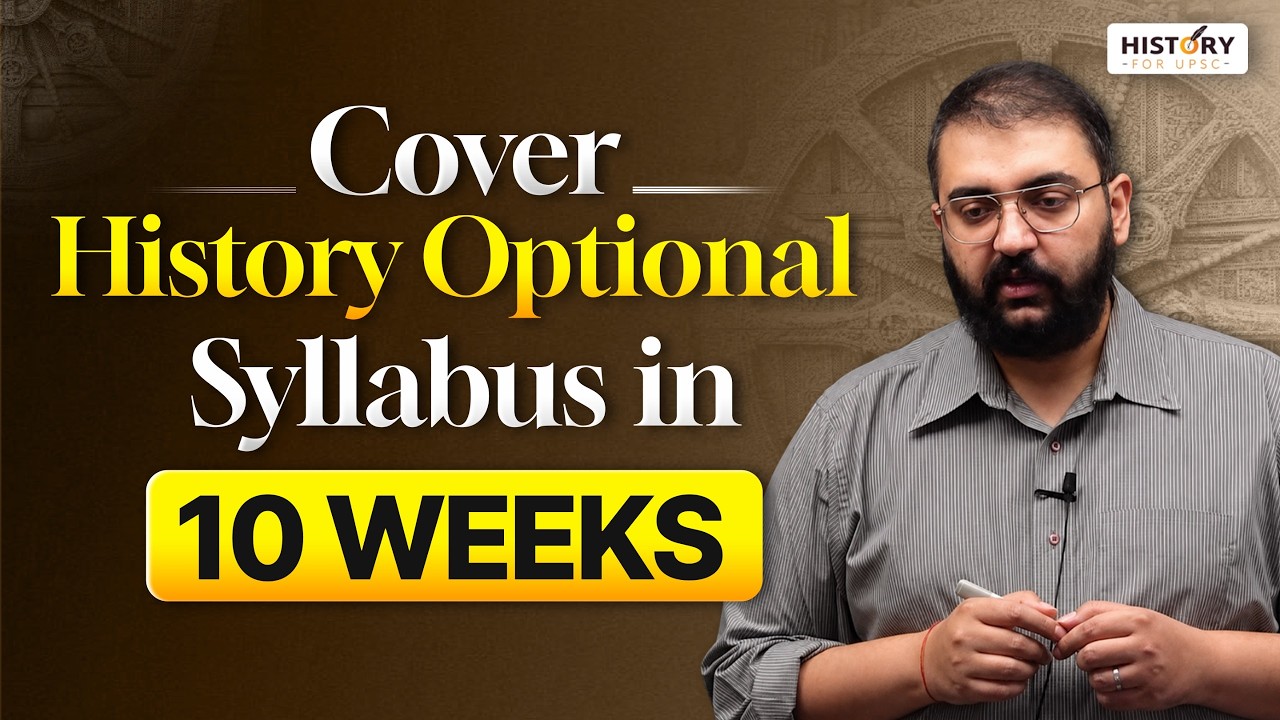 Daily Action Plan + Mapping Strategy for History Optional | UPSC CSE 2026