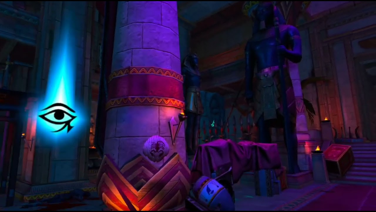 Asgards Wrath II temple of Osiris family room