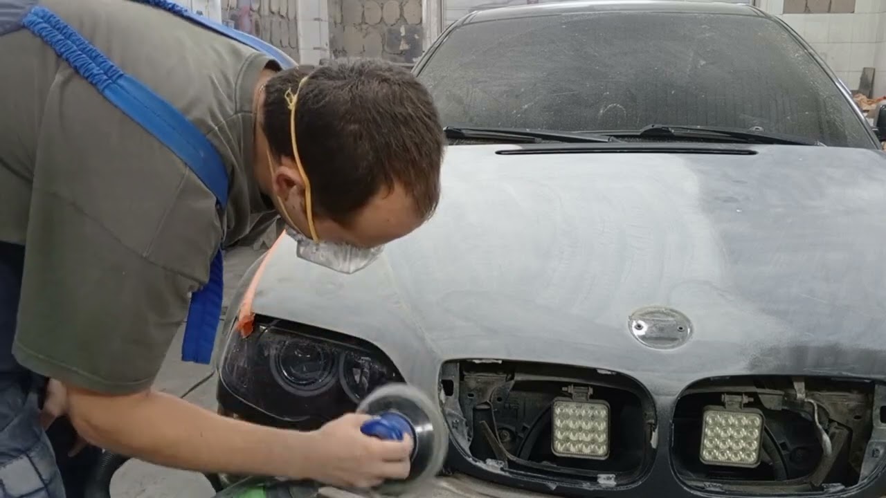 BMW E46 Подготовка и Покраска