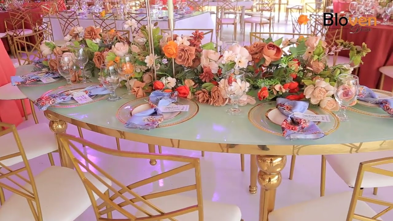 Javie&Tracy's Terracotta themed wedding