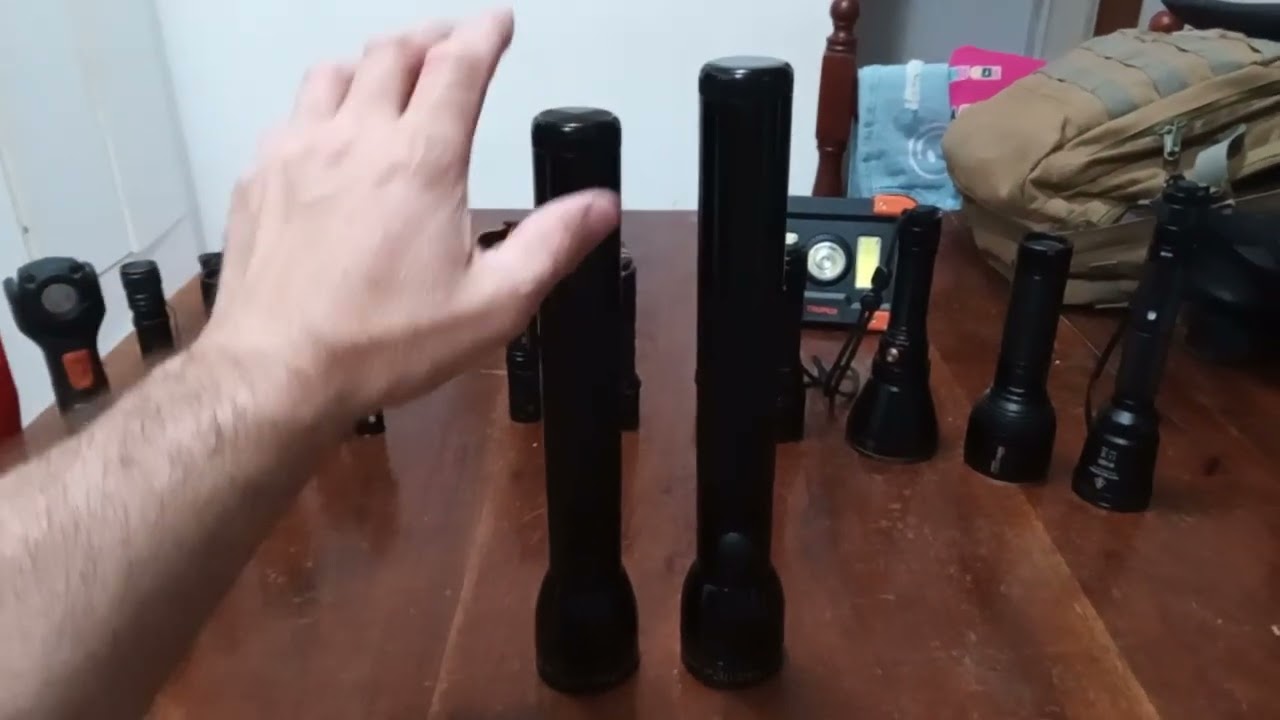 Linternas maglite 3D.