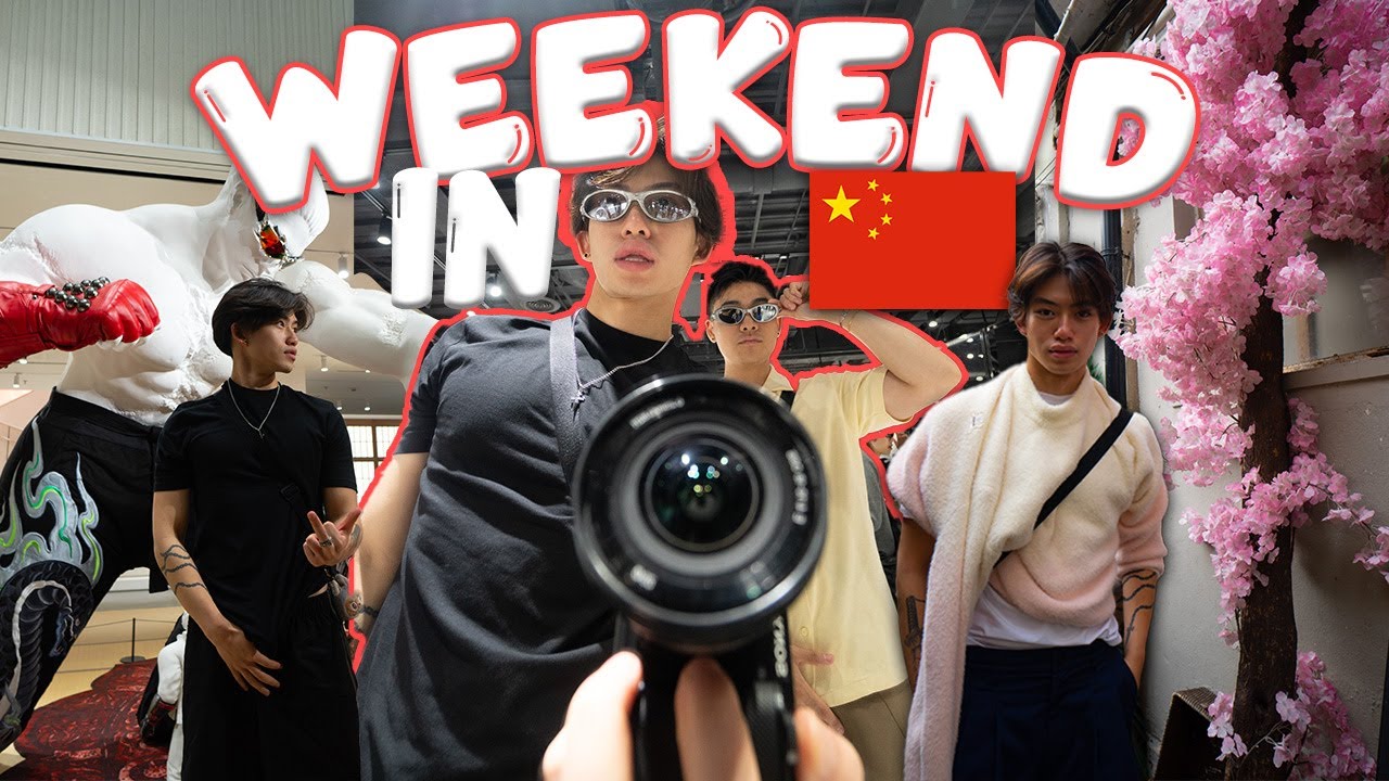 A WEEKEND IN THE LIFE | CLOTHING BRAND OWNER *china*