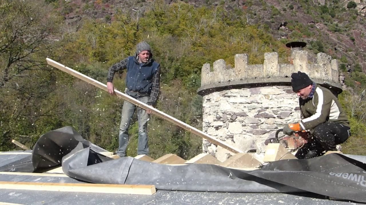 Château de la Causega à Fontan, les travaux avancent !