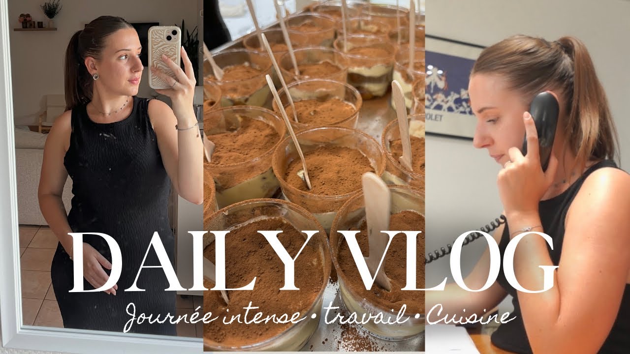 DAILY VLOG 📱 Journée intense • Travail • Cuisine • My Sweet Little Baby