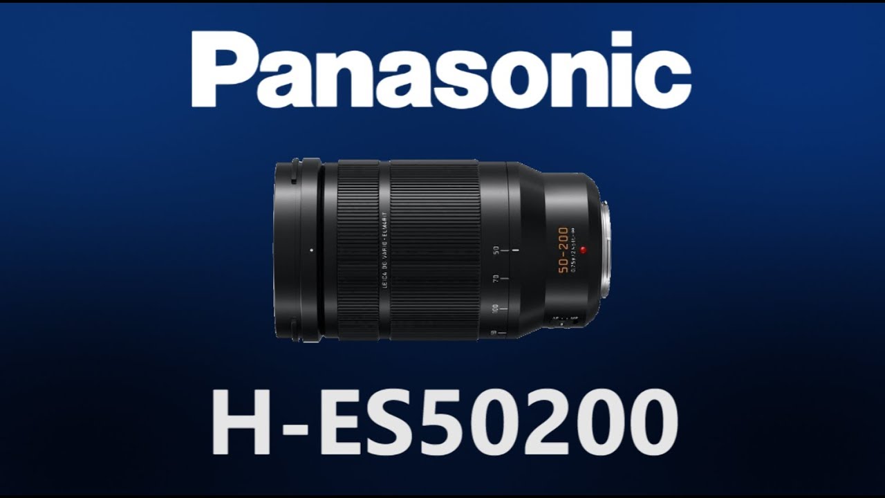 How works lens - Panasonic H-ES50200 LUMIX G LEICA DG VARIO-ELMARIT 50-200mm