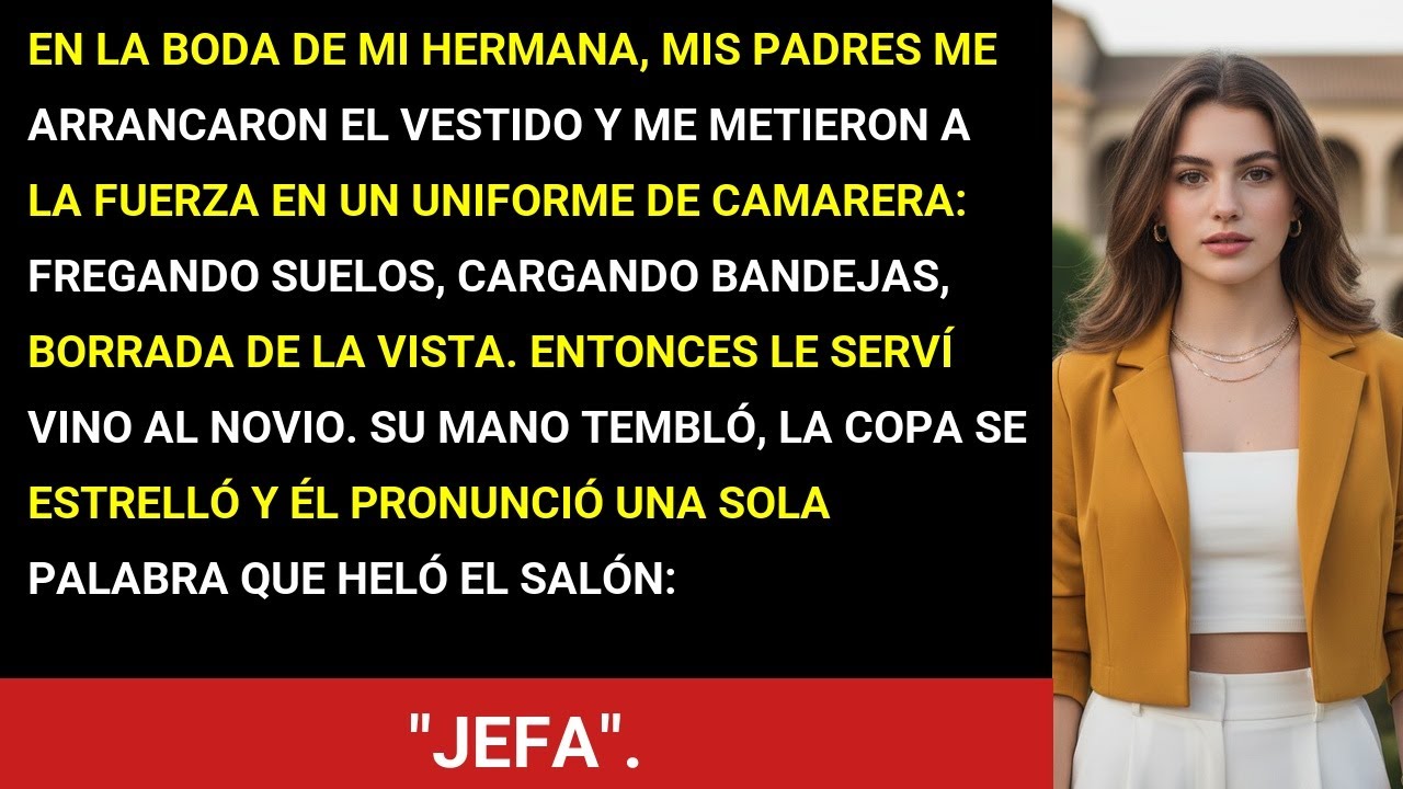 En La Boda De Mi Hermana, Mis Padres Me Trataron Como A Una Criada, Hasta Que El Novio Me Llamó Jefa