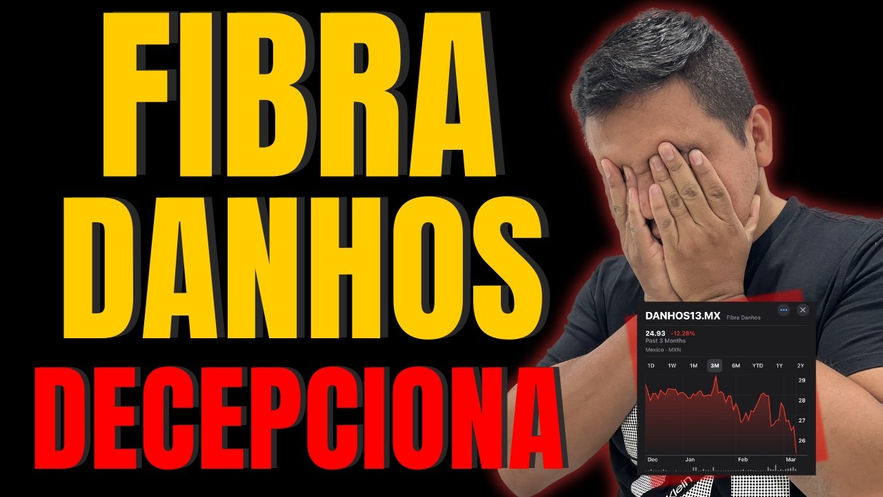 Fibra Danhos (DANHOS13) Decepciona 💰📉 ¿Viene Tendencia Bajista en 2026? Reporte 4T 2025 #finanzas