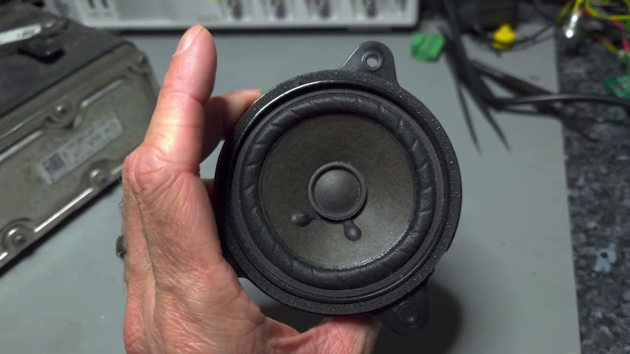 Audi Q4 Sonos centre speaker autopsy 