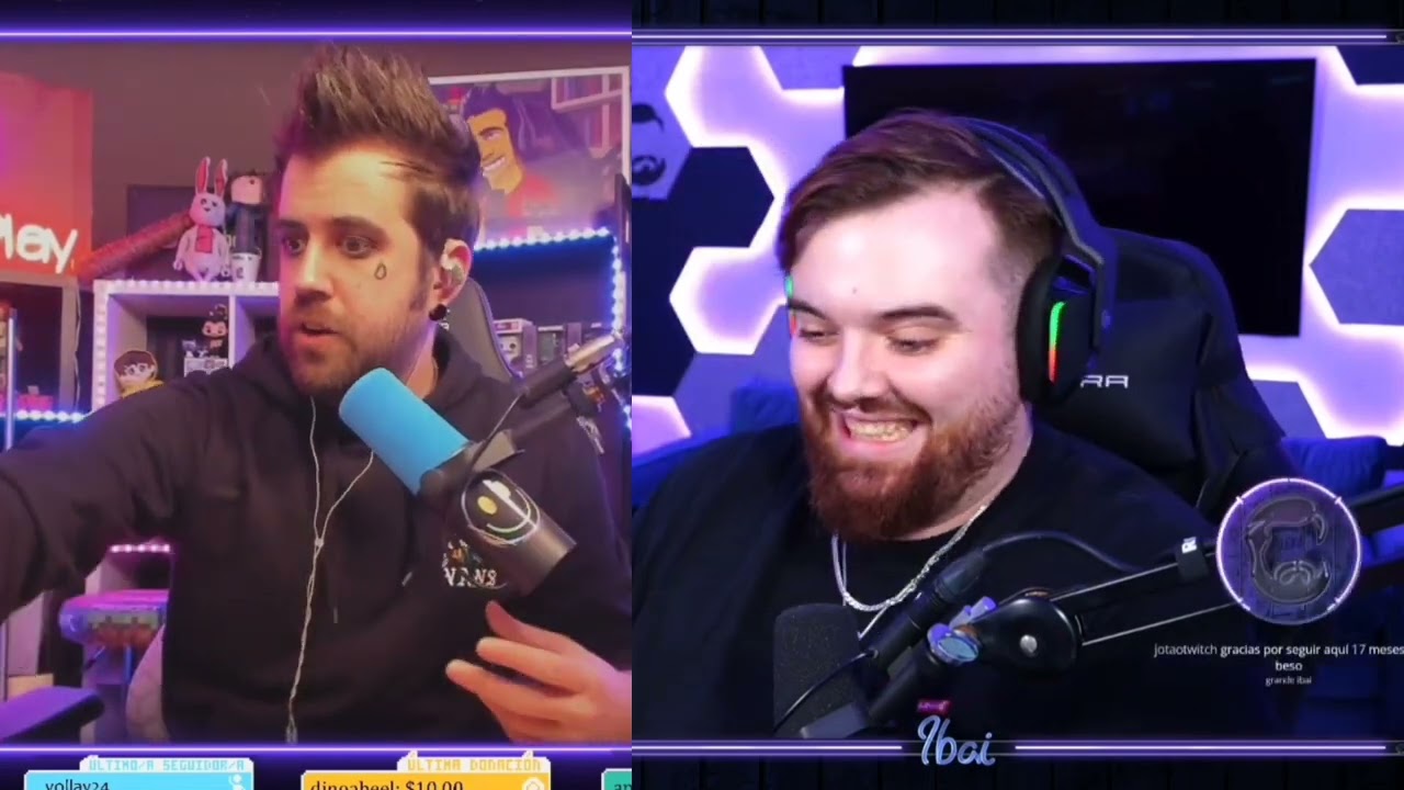 TENSIÓN entre Auron e Ibai 😨🔥 (2 PERSPECTIVAS)🤣
