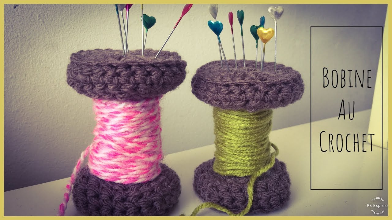 Bobine de fil au crochet-Tutoriel facile à réaliser