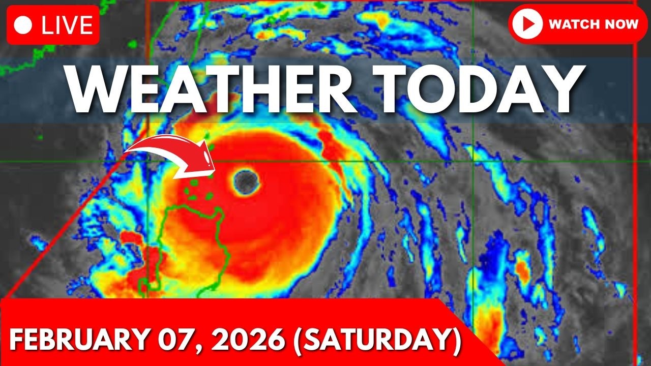 Weather Today Forecast February 07, 2026 (Saturday) | Bagyo Update Today | LPA Update Today