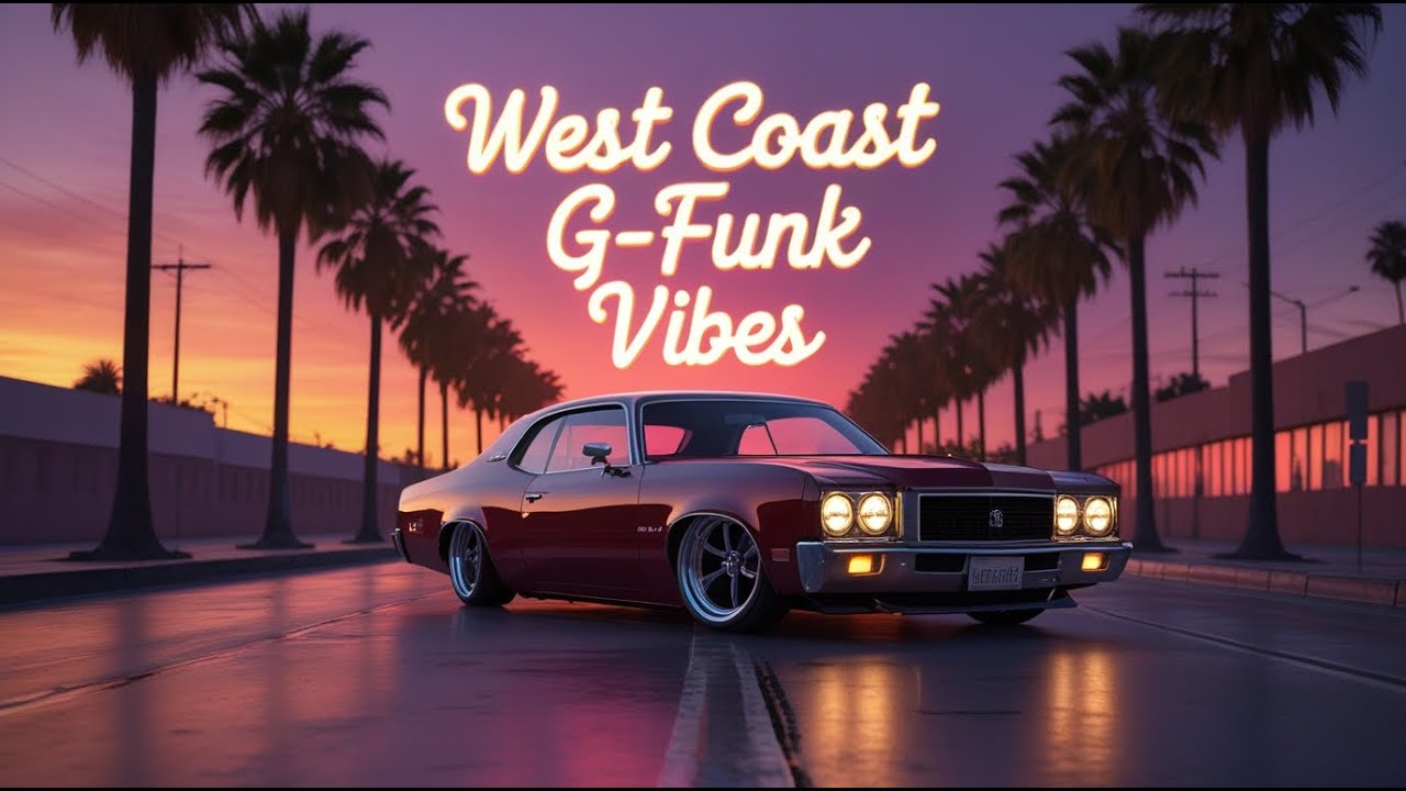 Lowrider Dreams & Palm Trees 🌴 Relaxing West Coast G-Funk