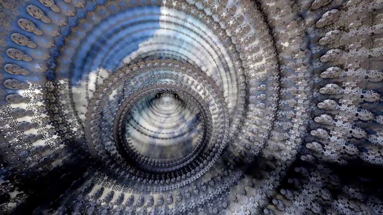 Sky-Walk - Mandelbulb 3D fractal animation