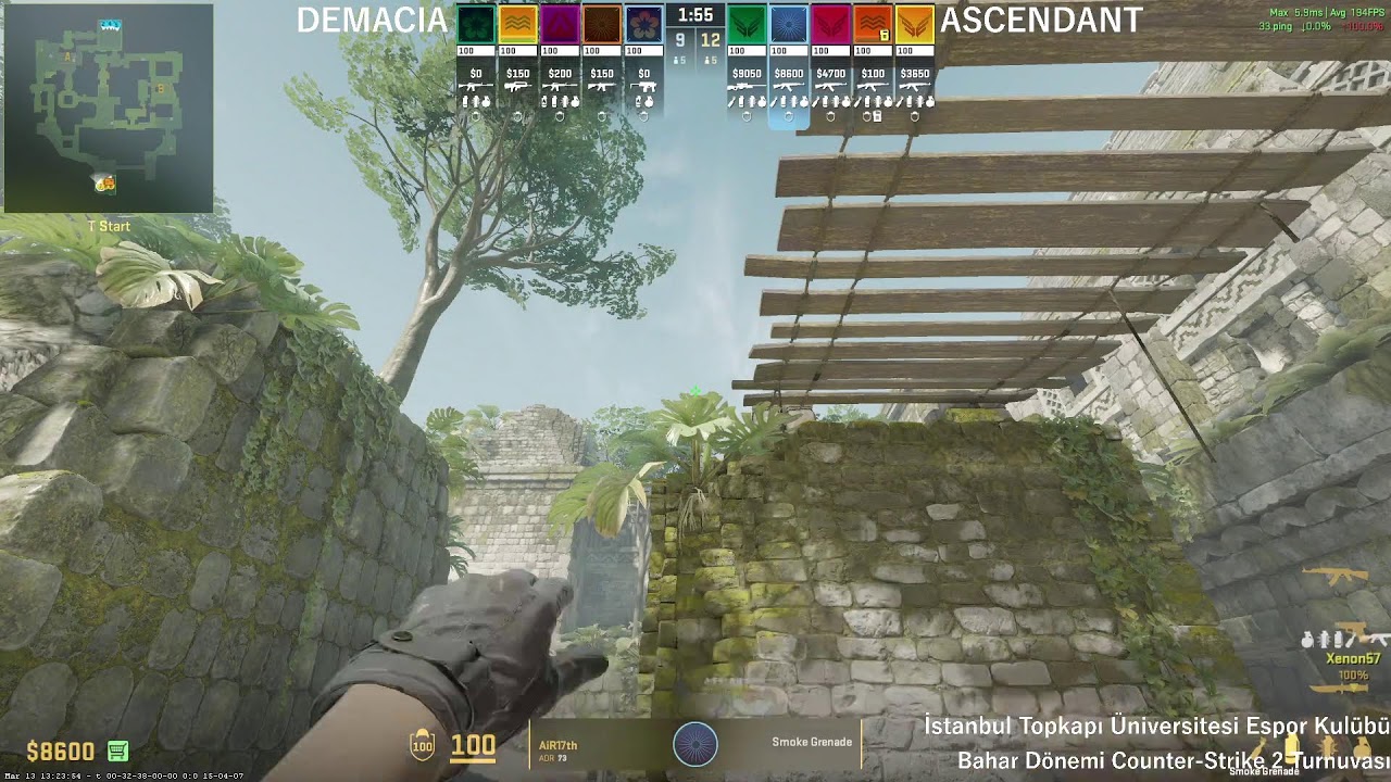 ASCENDANT (0) vs. (0) Demacia | Bahar Dönemi Counter-Strike Turnuvası 2026 | Çeyrek Final | Bo3