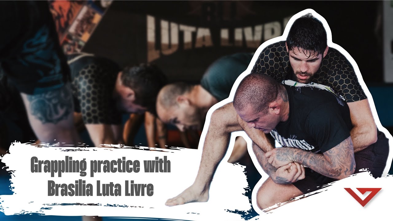 Grappling practice with Brasilia Luta Livre