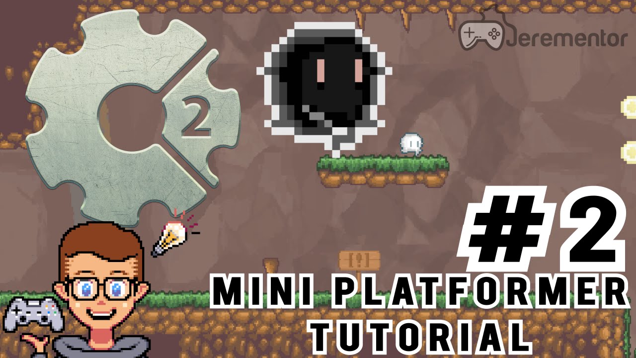 Construct 2: Mini Platformer Series Episode 2/10 | Jerementor