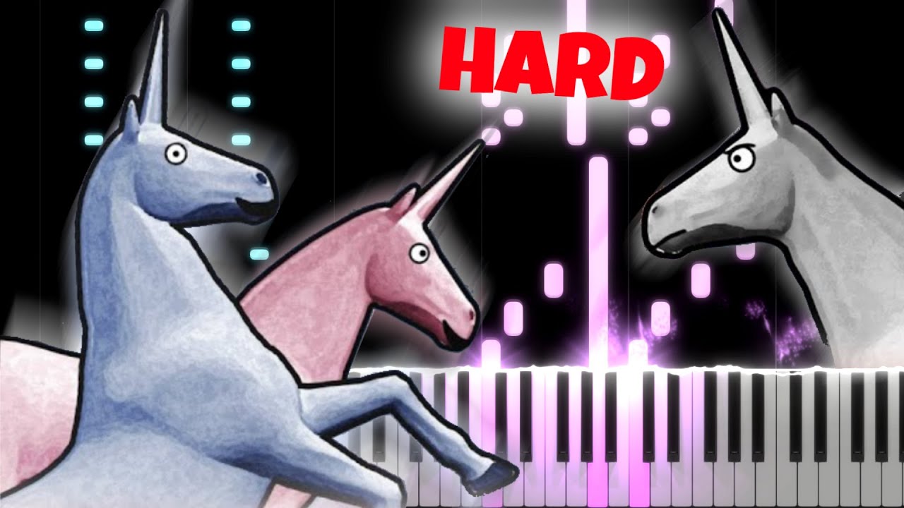 Charlie the Unicorn - Everyone is Smiling | Piano Tutorial