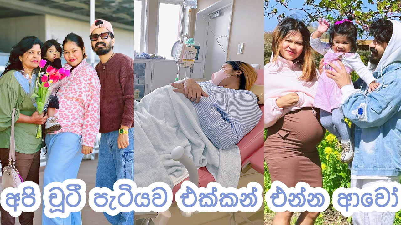අම්මා අපි ලගට ආපූ දවස🇱🇰🇯🇵🛬|මල්ලී බබාව අරන් එන්න Hospital ආවා🩵🐣|ජීවිතේ තවත් ලස්සන දවසක්🫶🏻
