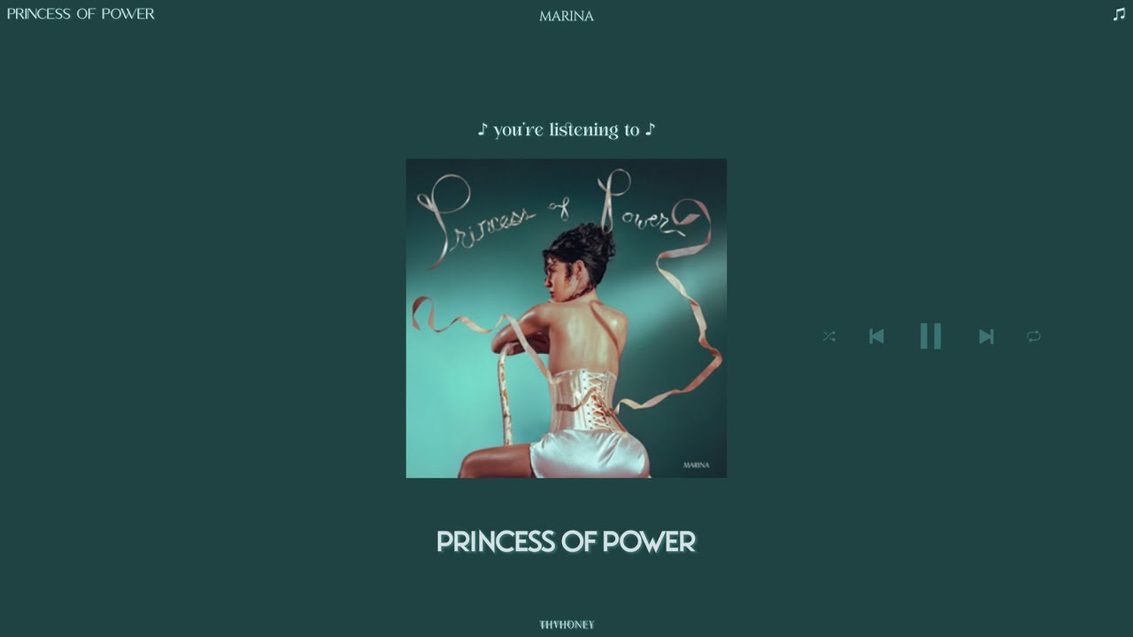 marina - princess of power (sped up + reverb)