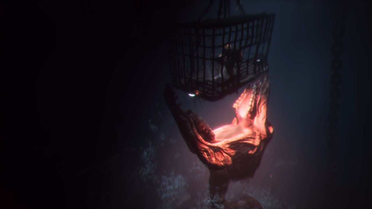 REANIMAL EP 7 cabra esqueleto meio carne queria o olho de voltar perseguição dentro do oceano
