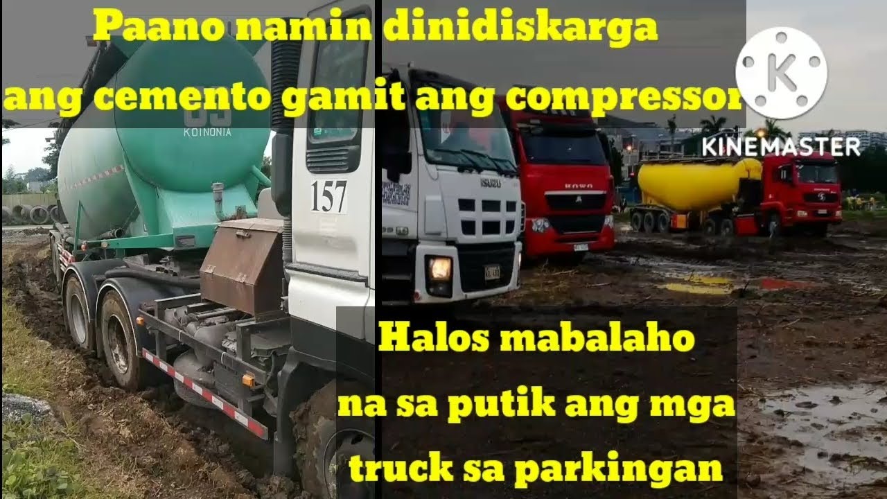 Ganto namin dinidiskarga ang 35tons na cemento @byahero7855