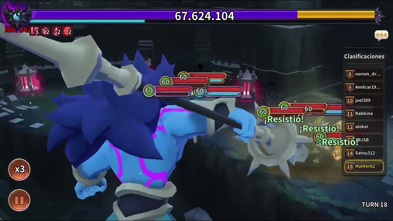 Titan agua lvl 142 - Monster Super League