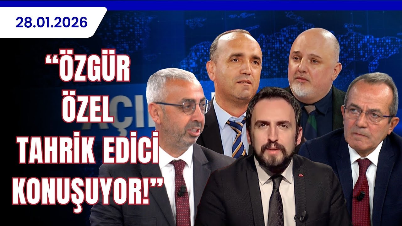 İddialar Ağır Rüşvet, İhaleye Fesat, Kara Para, Örgütlü Suç |AÇIK ALAN| 28.01.2026