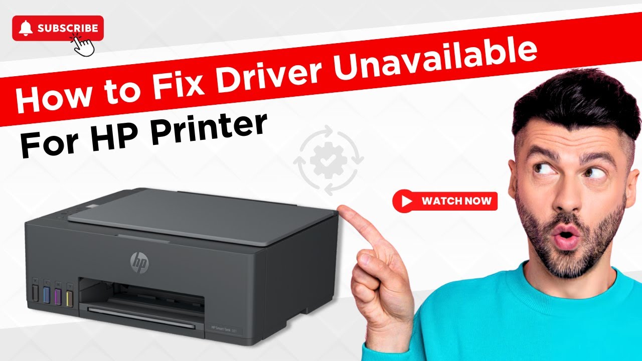 How to Fix Driver Unavailable For HP Printer? | Printer Tales