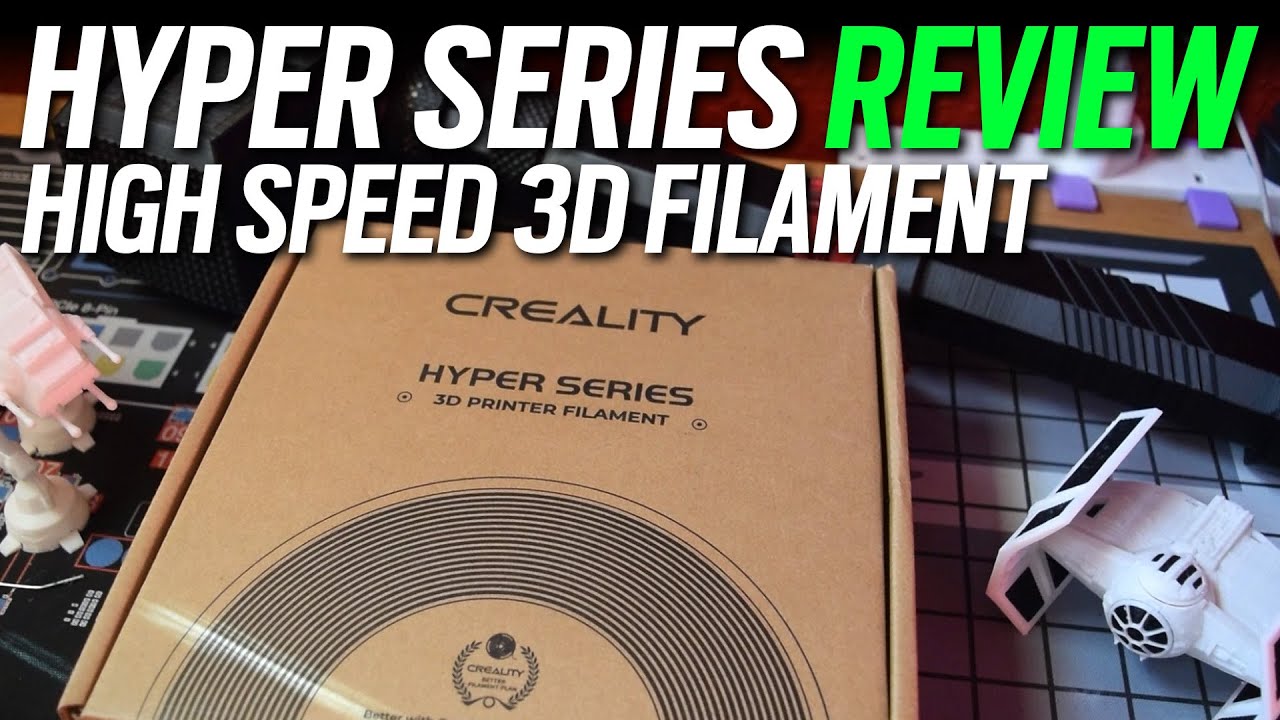 Обзор Hyper Series PLA — высокоскоростная нить для 3D-печати — 3D-принтер Creality K1