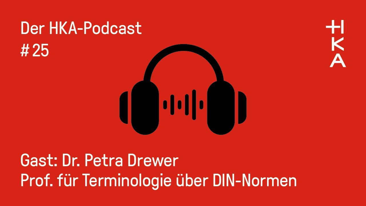 #25 Prof. Petra Drewer | DIN-Normen oder: Wie man medienwirksam eine Treppe runterfällt