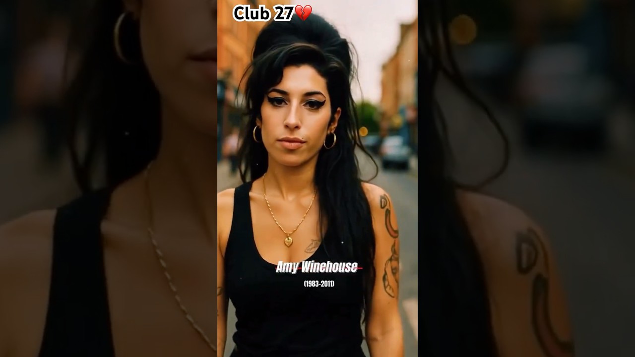 Club 27 - Kurt Cobain, Amy Winehouse, Janis Joplin, Jimi Hendrix, Brian Jones, Jim Morrison #rip