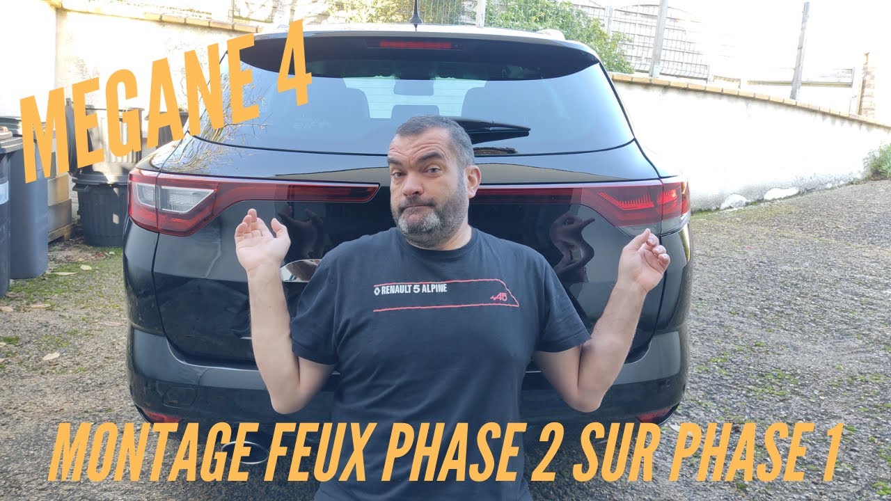 Feux phase 2 sur Mégane 4 phase 1