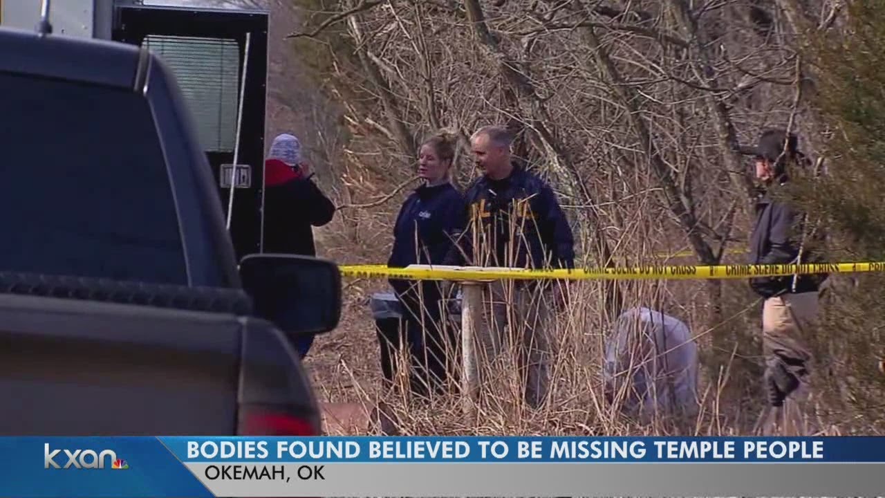 Two bodies found in Oklahoma believed to be those missing from Temple