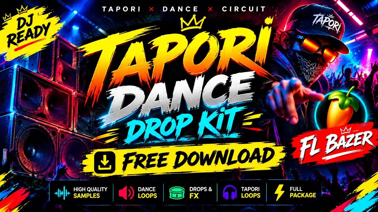 TAPORI DROP KIT |  CIRCUIT FREE  LOOP PACK DOWNLOAD LINK 🔗 || DJ SAMPLE  PACK