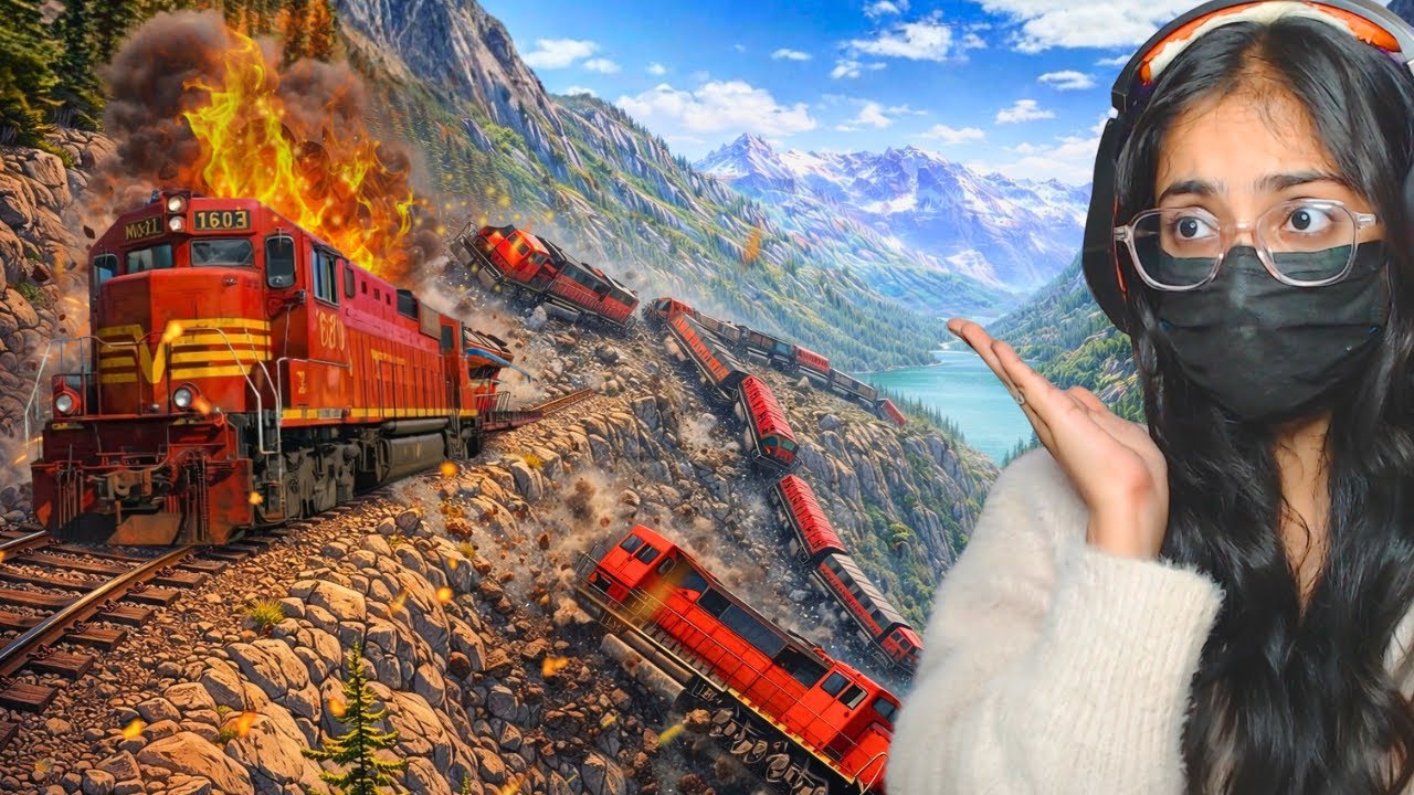 Моя первая неудачная попытка доставки 100 000 долларов | Геймплей игры DERAIL VALLEY #6