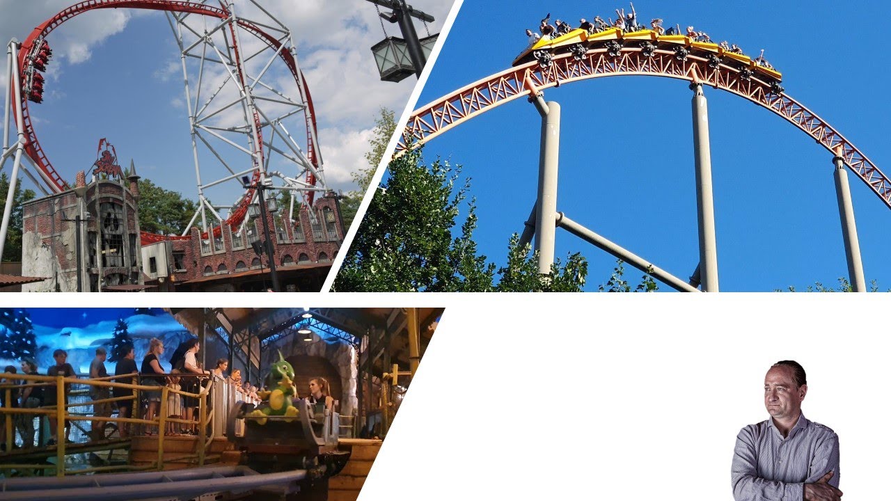 Alle Achterbahnen im Holiday Park Expedition GeForce, Sky Scream & Tabalugas Achterbahn