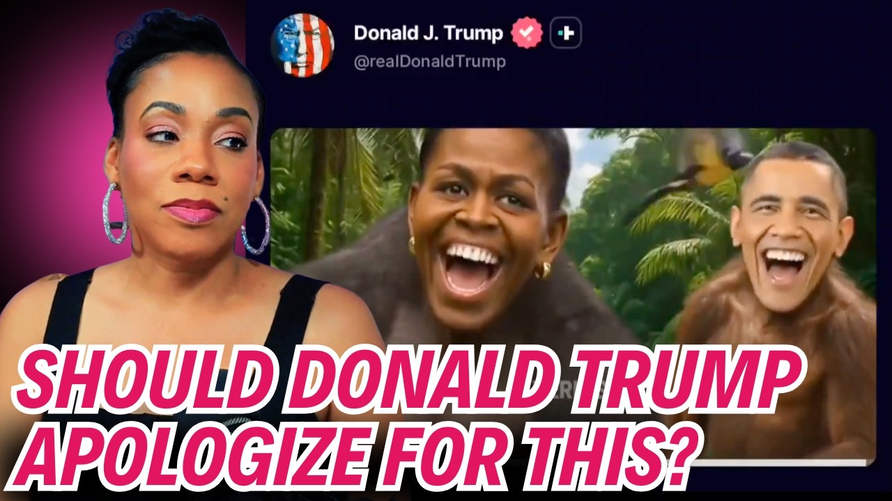 Trump Crashes the Internet With Obama Monkey Meme
