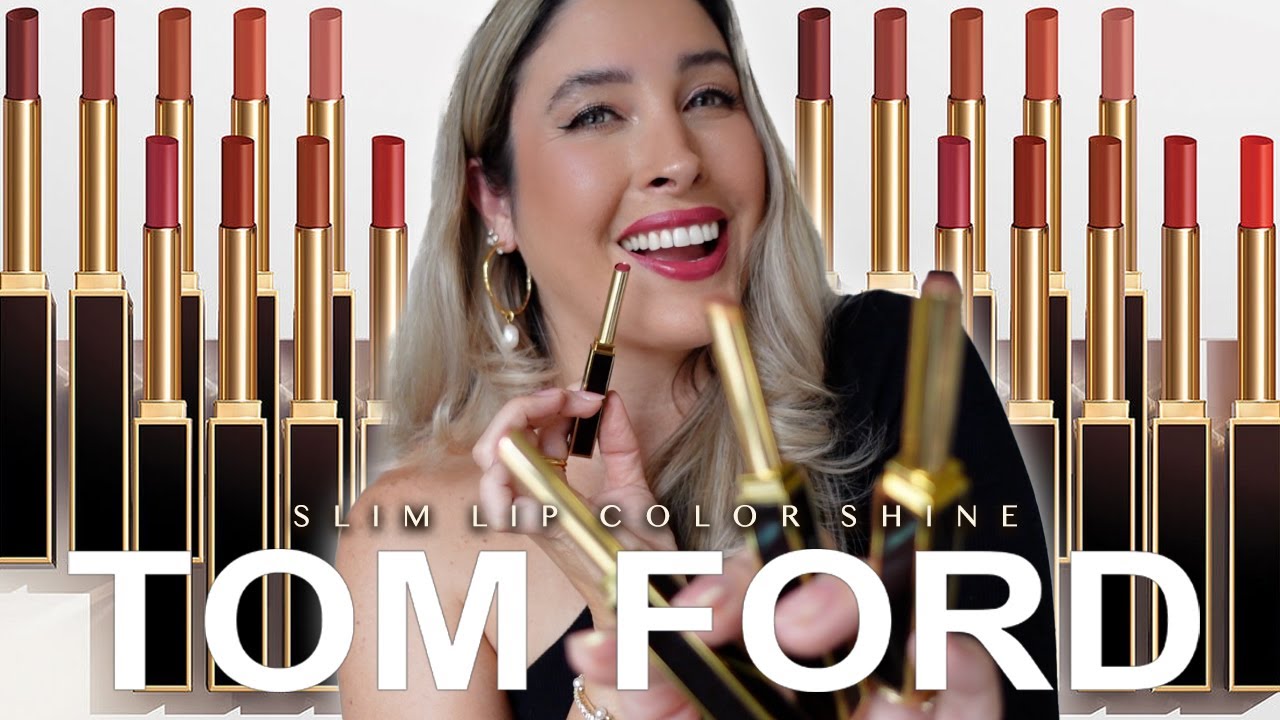 НОВЫЕ ПОМАДЫ TOM FORD: СВЕТЯЩИЕСЯ ПОМАДЫ TOM FORD SLIM LIP COLOR
