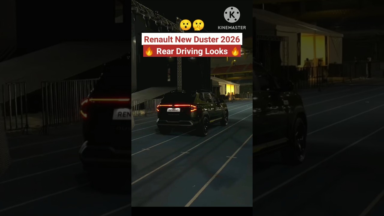 Renault New Duster 😯 Rear Driving Looks 