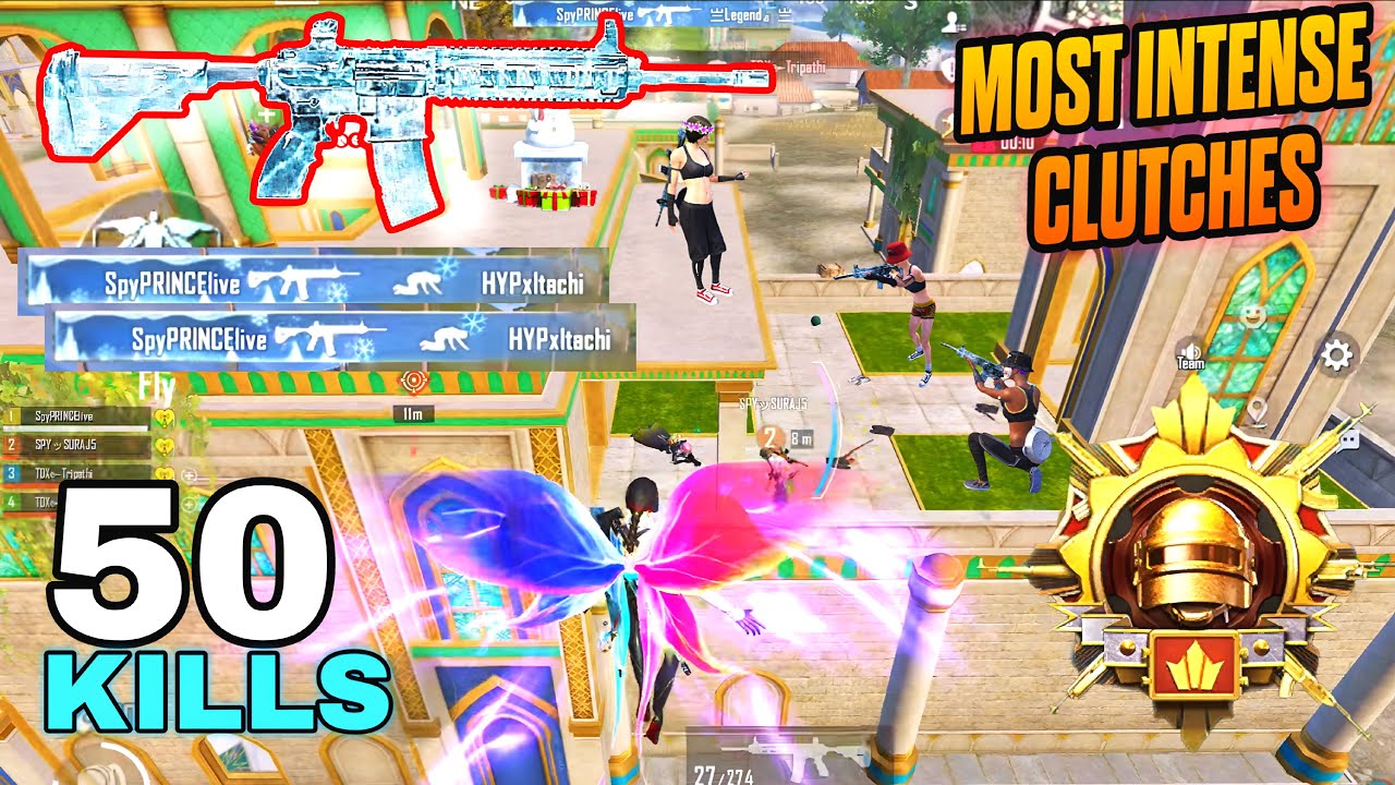 BGMI Pure Clutches 🔥 | iPad Mini 7 PUBG/BGMI 60FPS Full Rush Gameplay 😱 #bgmigameplay 