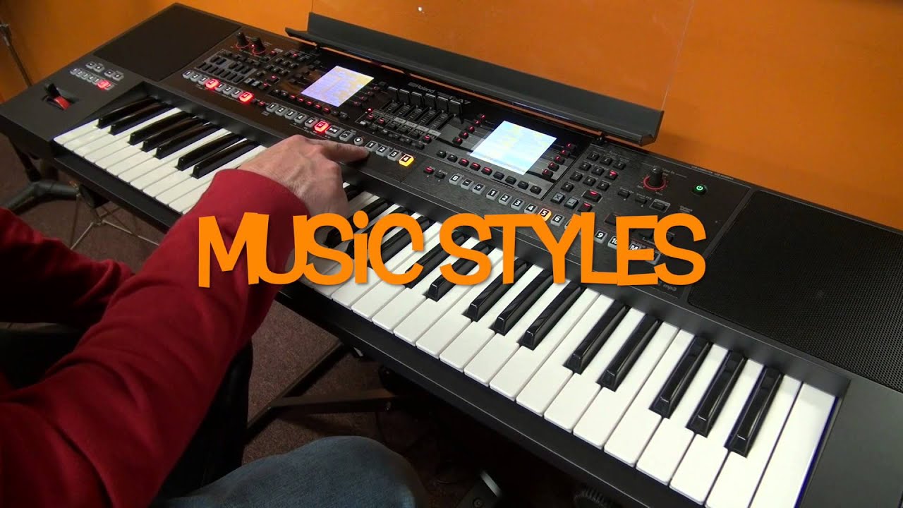Roland E-A7 Keyboard Demonstration