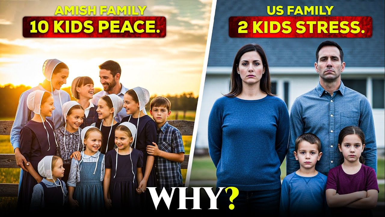 Why Amish Families Have 8–10 Kids—And Still Live in Remarkable Peace