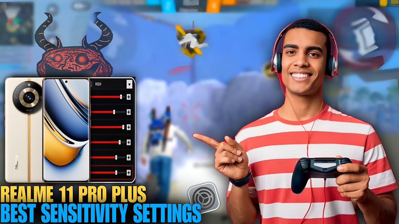 Realme 11 Pro Plus Free Fire Sensitivity ⚙️📱 Realme 11 Pro Sensitivity Settings 🔥✅