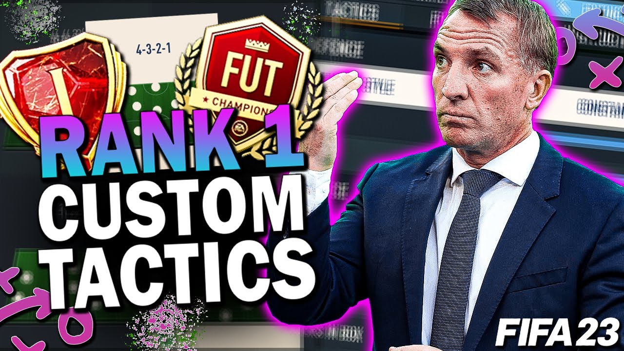 NEW *META* RANK 1 CUSTOM TACTICS in FIFA 23! PRO 4321 CUSTOM TACTICS BREAKDOWN | FIFA 23
