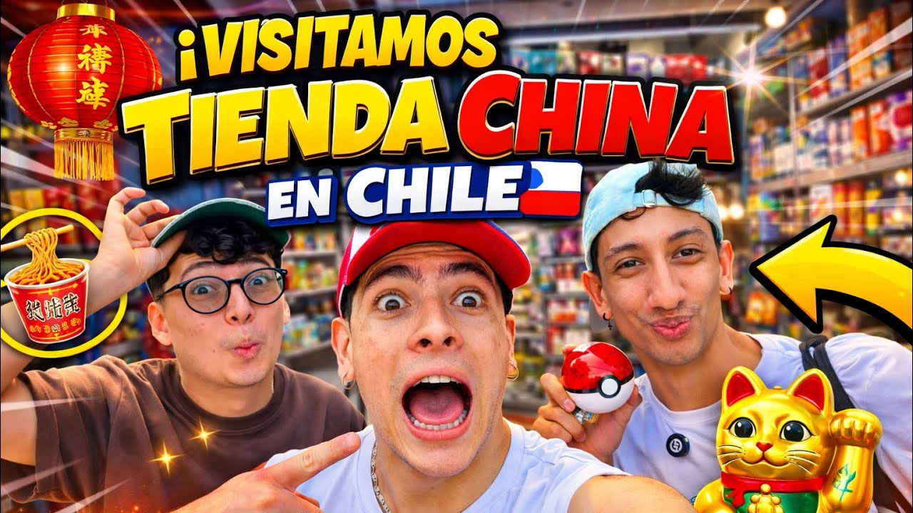 Visitamos un mercado chino en chile 🇨🇱 // Gallegox