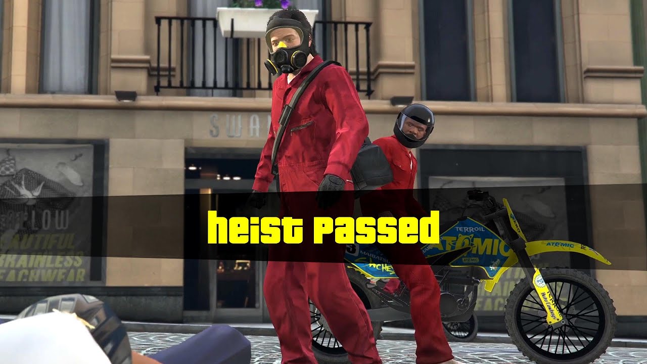 Heist Passed | The Jewel Store Job | GTA 5